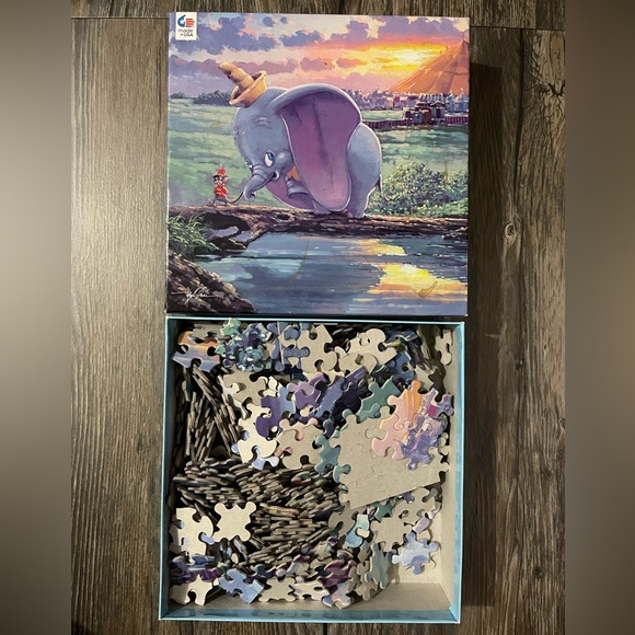 Disney Dumbo Rodel Gonzalez Fine Art Unlikely Friends 550 Piece Puzzle Ceaco 🧩 - Picture 2 of 4